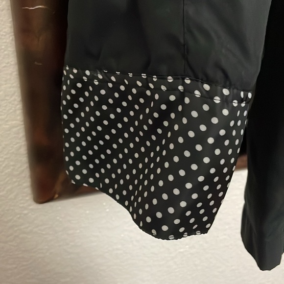 Women’s size medium black with polkadots totes jacket - Picture 4 of 15